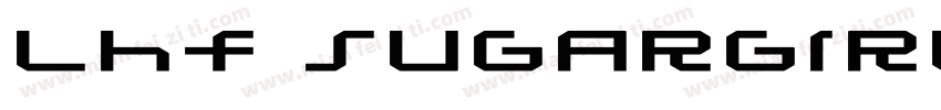 LHF Sugargirl字体转换